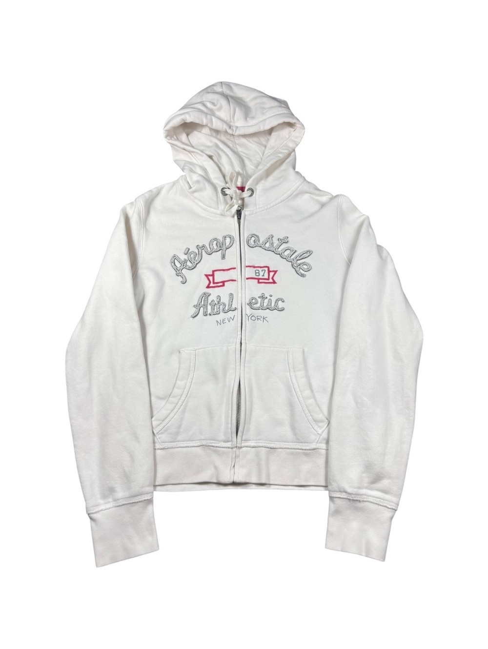 Aeropostale Y2K Athletic New York Full Zip Hoodie